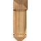 Ekena Millwork Traditional Arts and Crafts Rough Sawn Bracket w/ Offset Brace, Western Red Cedar, 6"W x 14"D x 18"H BKT0604X14X18TRA03RWR - alternate 4